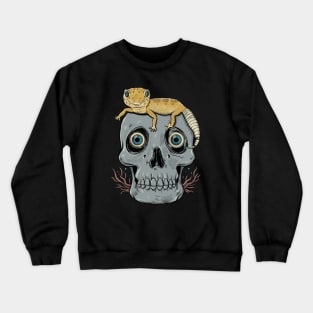 Gecko Skull Crewneck Sweatshirt
